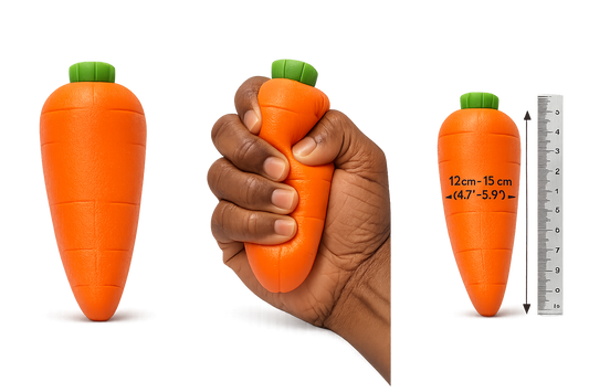 Carrot Slow‑Rise Squishy