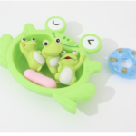 Bath Toy Set/frog bath set