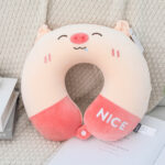 U-shaped Pillow/NICE pig memory foam U-shaped pillow